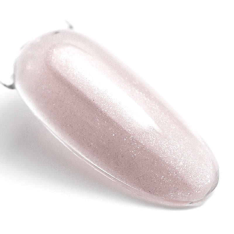future-polygel-brill-rose-brillbird - nuanță pe tips