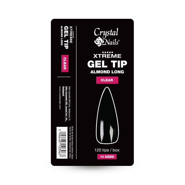 Gel Tip Box - Almond Long – Crystal Nails