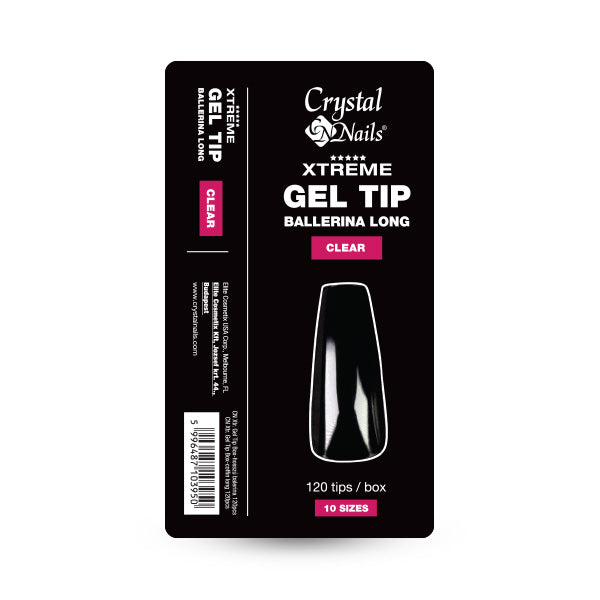 Gel Tip Box - Ballerina Long – Crystal Nails
