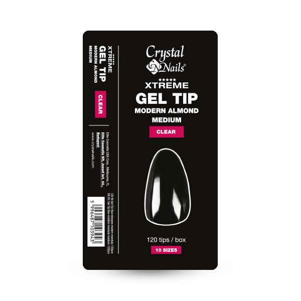 Gel Tip Box - Modern Almond Medium – Crystal Nails
