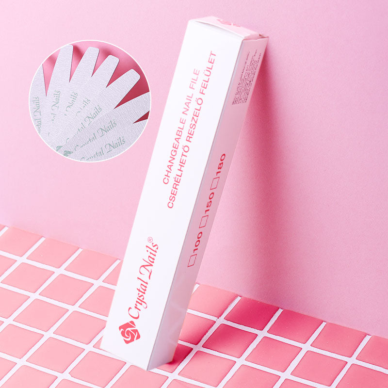 Hârtie de pilă de unică folosință pentru bază - 100 – Crystal Nails