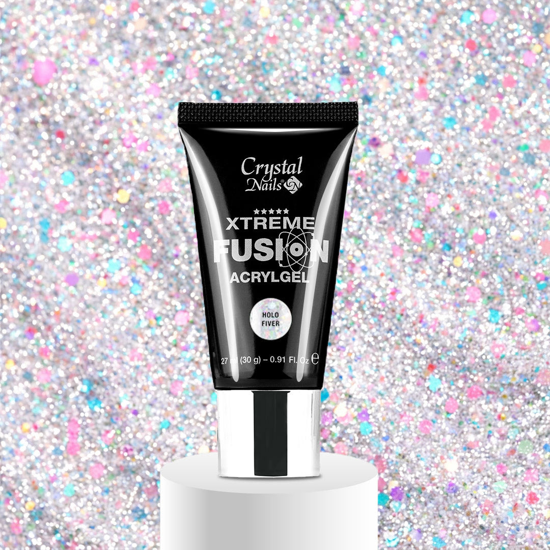 Xtreme Fusion Acrylgel - Holo Fiver - 30g - BrillBird