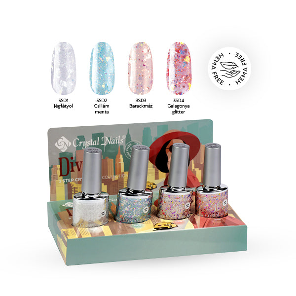 Kit 3Step Crystalac Diva – Crystal Nails