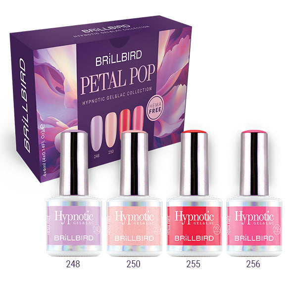 Kit Hypnotic Gel&Lac - Petal - 4x - 4ml – BrillBird