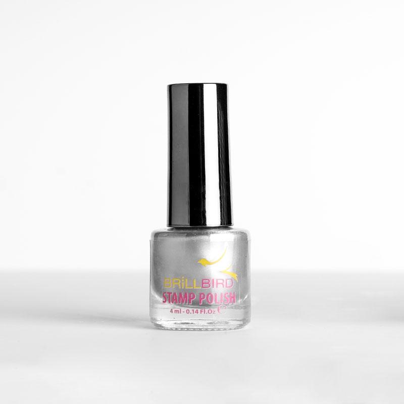Lac pentru Ștampilă Silver - 4ml - BrillBird