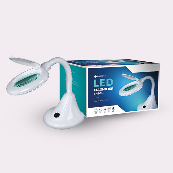 Lampă super tare cu LED si Lupă - Super Brightness * – Crystal Nails