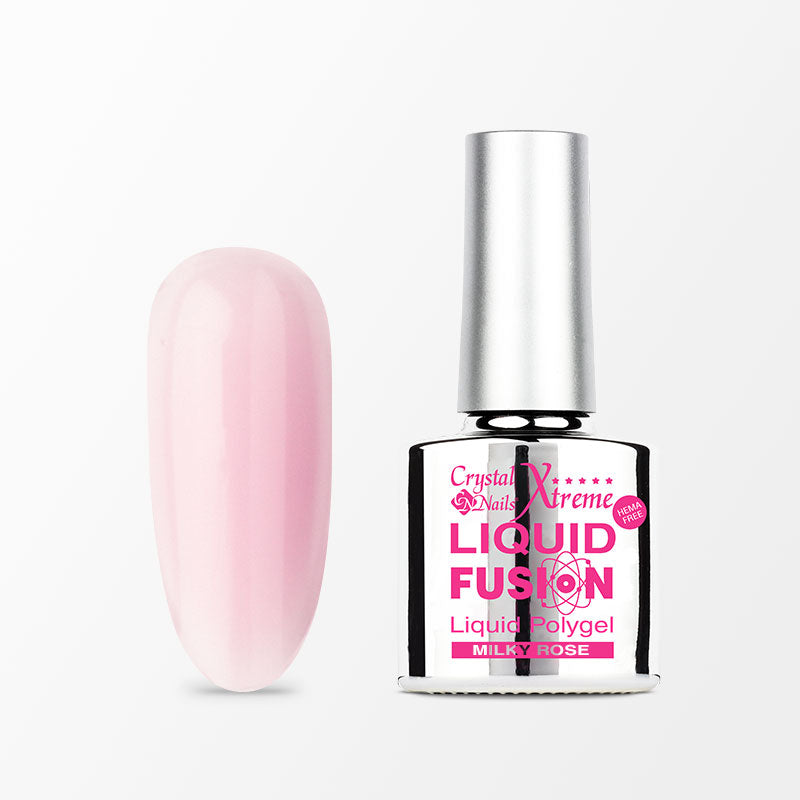 Liquid Fusion Acrylgel - Milky Rose – Crystal Nails