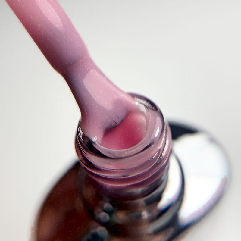 liquid-fusion-acrylgel-sparkling-nude-13ml-crystal-nails - textură (macro)