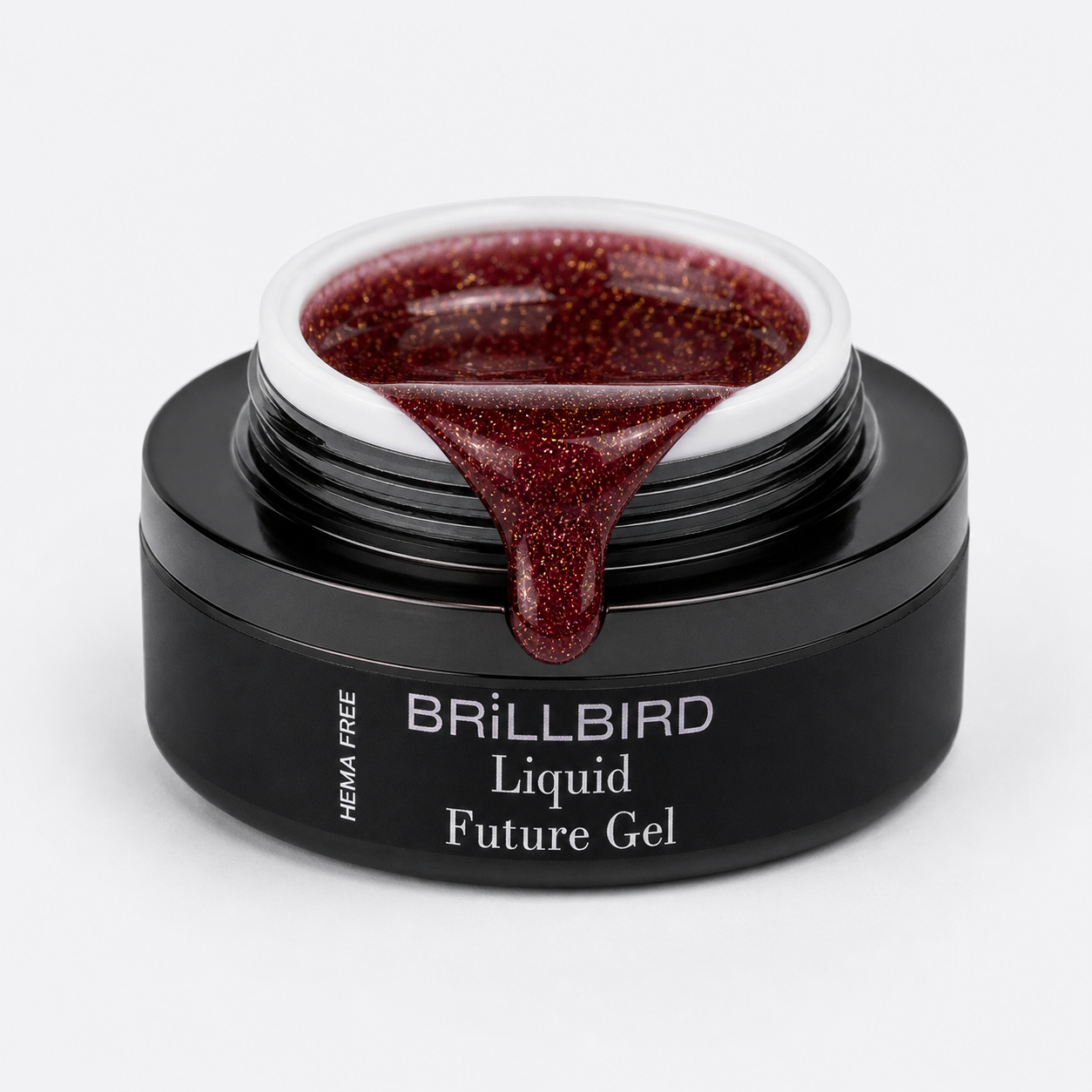 Liquid Future Polygel Burgundy - 15 ml - BrillBird