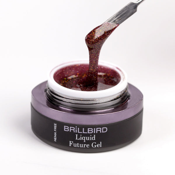 Liquid Future Polygel Burgundy – BrillBird