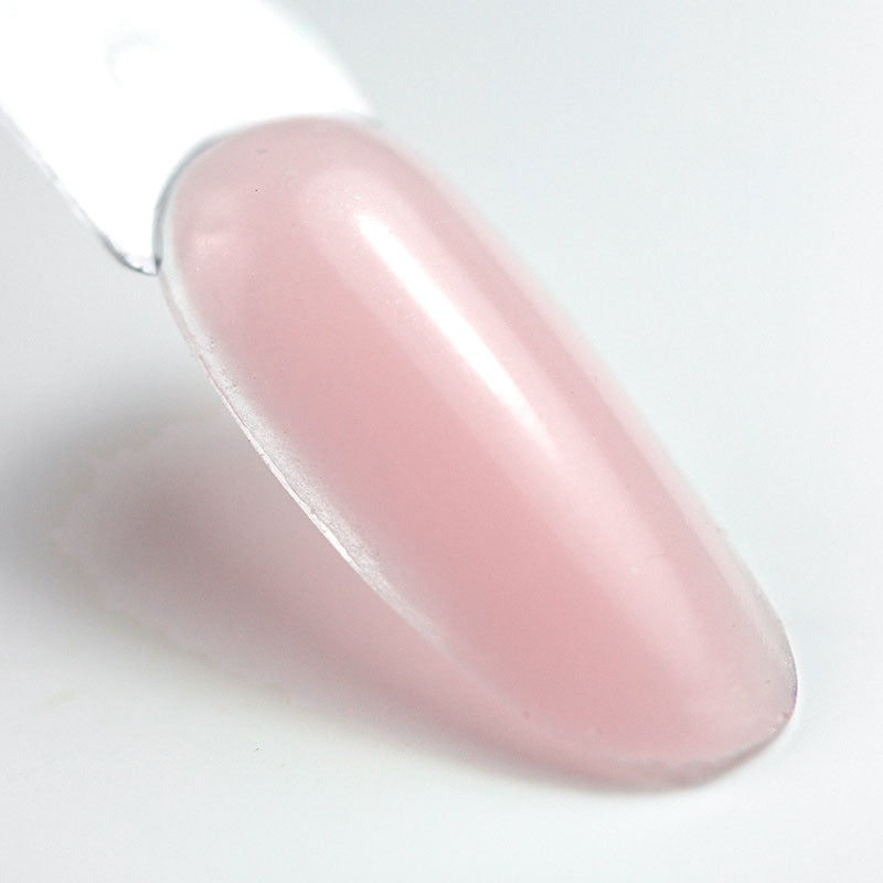 liquid-future-polygel-cover-rose-brillbird - nuanță pe tips