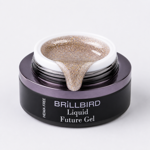 Liquid Future Polygel Gold - 15 ml - BrillBird