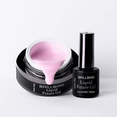 Liquid Future Polygel Lavender Latte - BrillBird