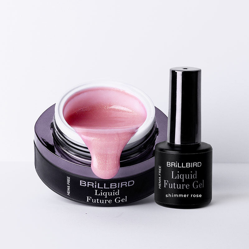 Liquid Future Polygel Shimmer Rose - BrillBird