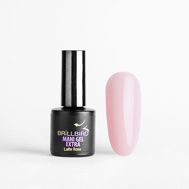 Mani Gel Extra Latte Rose - Rubber Base - 15ml - BrillBird