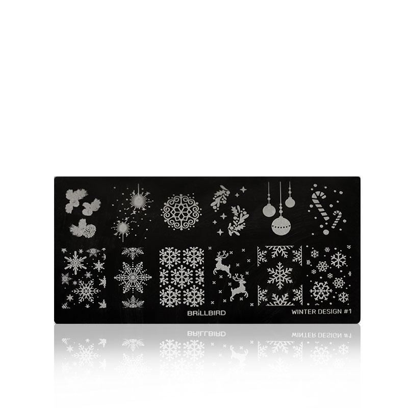Matriță pentru Ștampilă Winter Design - BrillBird