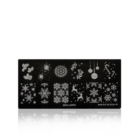 Matriță pentru Ștampilă Winter Design - BrillBird