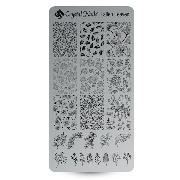 Matriță Pentru Ștampila - Fallen Leaves – Crystal Nails