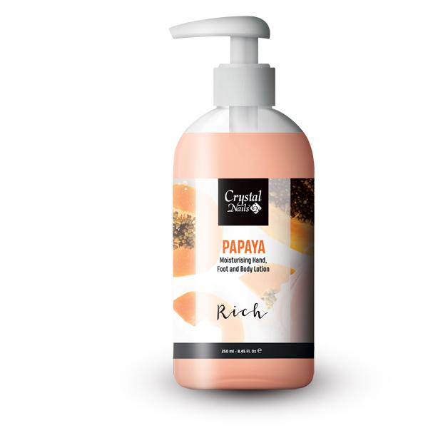 Crema De Maini, Picioare Si Corp - Rich - Papaya – Crystal Nails