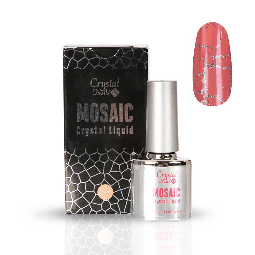 Mosaic Crystal Liquid Peach - 4ml – Crystal Nails