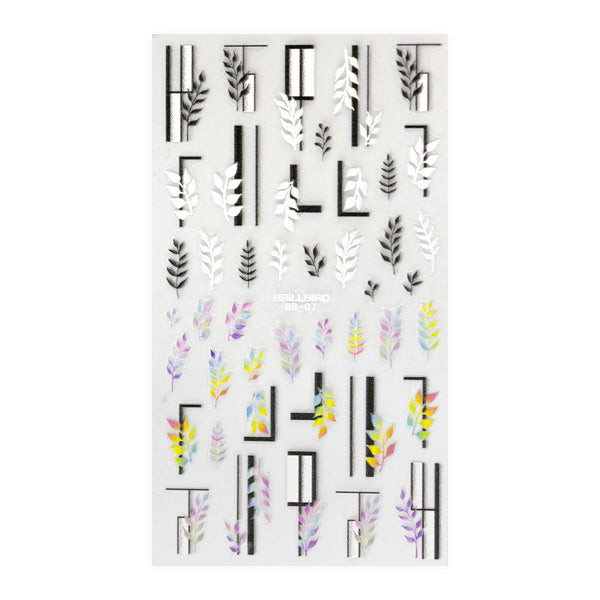 Nail Sticker 3D BB-07 - BrillBird