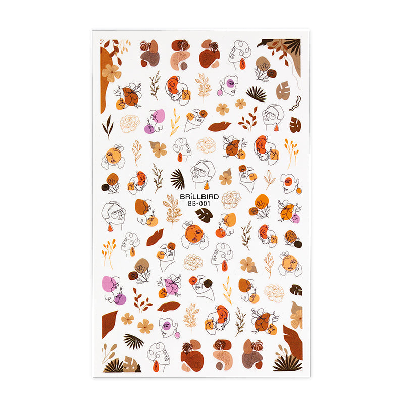 Nail Sticker BB-01 - BrillBird