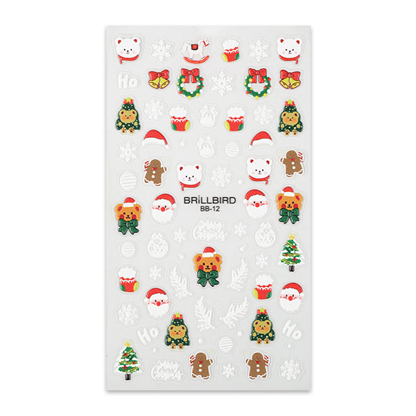 Nail Sticker BB-12 - BrillBird