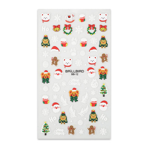 Nail Sticker BB-12 - BrillBird