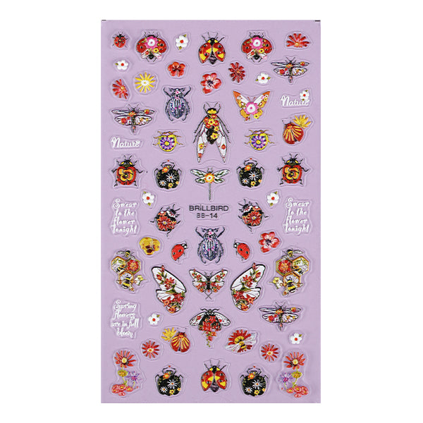 Nail Sticker BB-14 - BrillBird