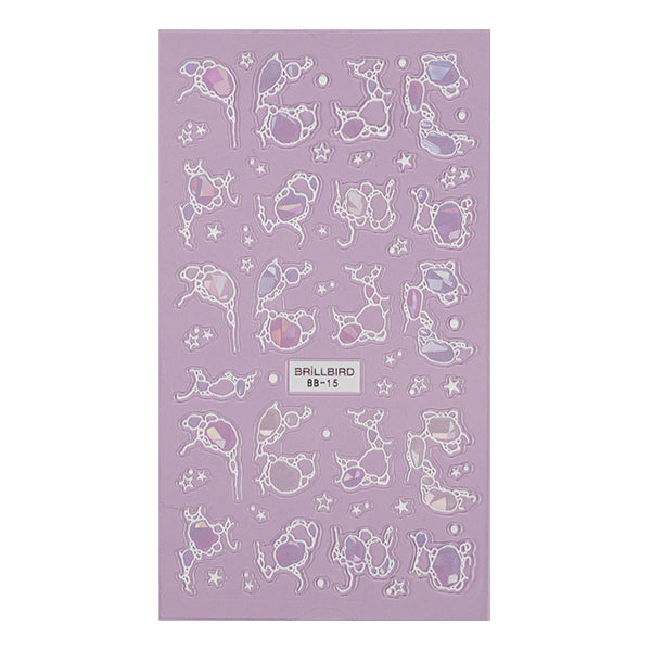 Nail Sticker BB-15 - BrillBird
