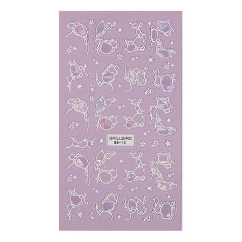 Nail Sticker BB-15 - BrillBird
