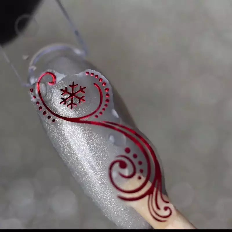 Nail sticker STZ-G052 - Christmas - BrillBird
