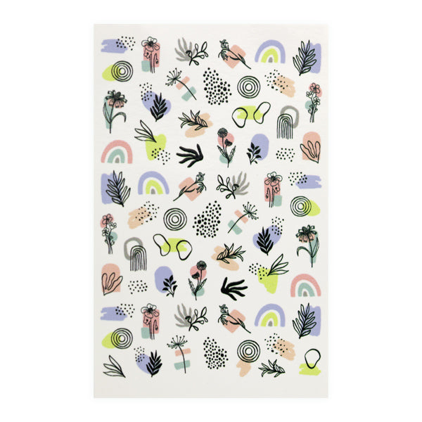 Nail Sticker Water - Abstract art * – BrillBird