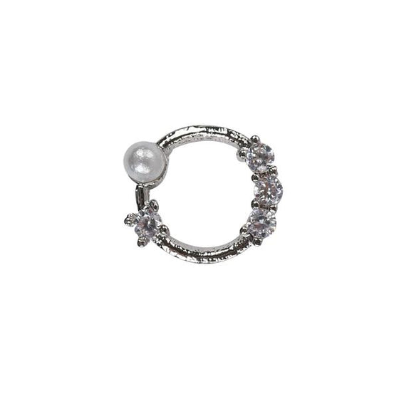 Nail Charm - 2 - Argintiu - Crystal Nails
