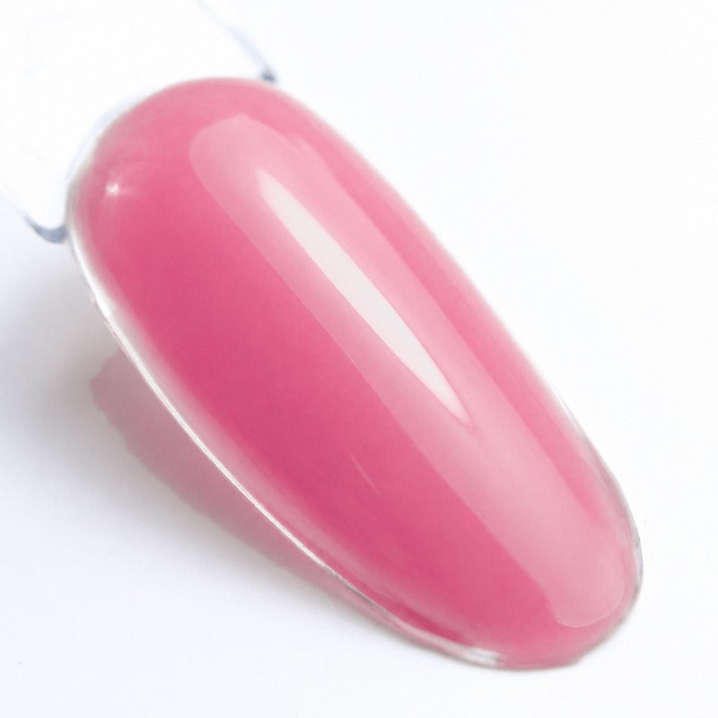 Next Level Builder gel - Latte Rose - BrillBird - nuanță pe tips