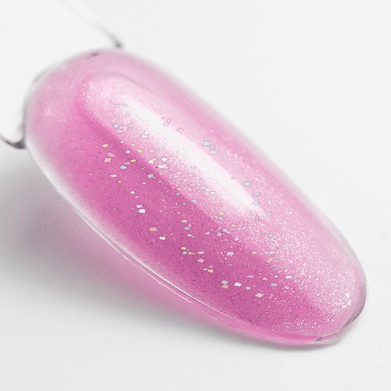 Next Level Builder gel - Latte Unicorn - BrillBird - nuanță pe tips