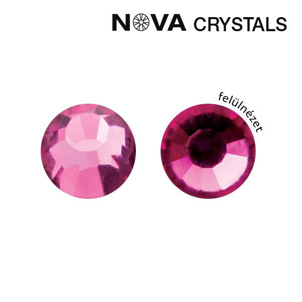 Strasuri Nova Fuchsia Ss8 - 100buc - Crystal Nails