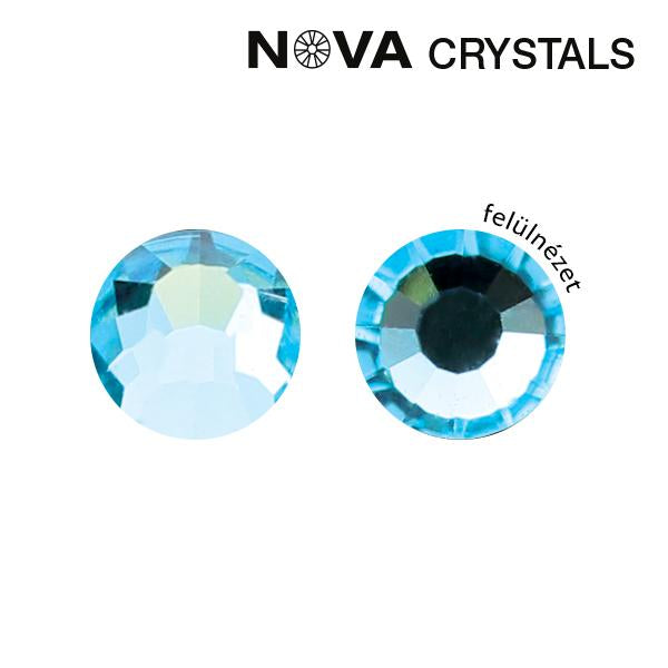Strasuri Nova Aquamarine Ss8 - 100buc - Crystal Nails
