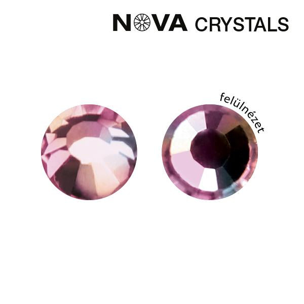 Strasuri Nova Light Rose Ab Ss8 - 100buc – Crystal Nails