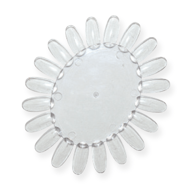 Paleta Goală Pentru 20 De Culori - Clear - Crystal Nails