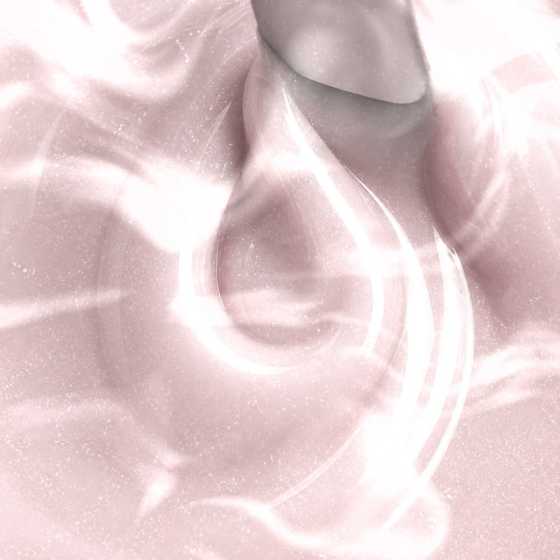 Pearlux Builder Gel - Rose Glow - 15ml - Crystal Nails - textură