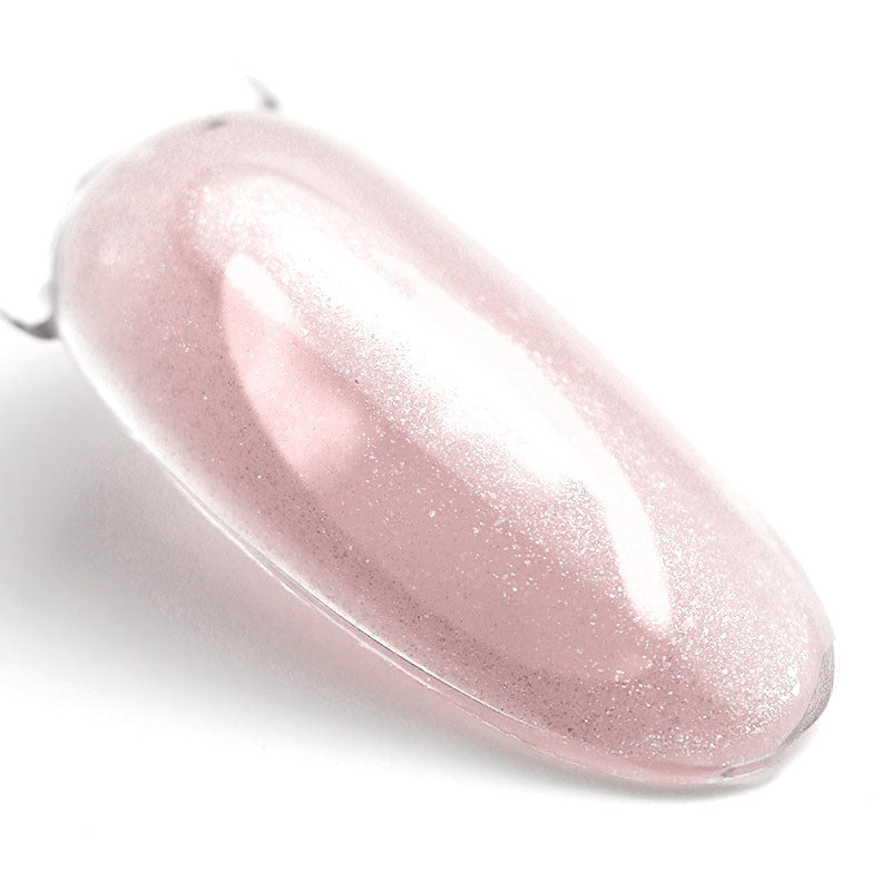 Pearlux Builder Gel - Rose Glow - 15ml - Crystal Nails - nuanță pe tips