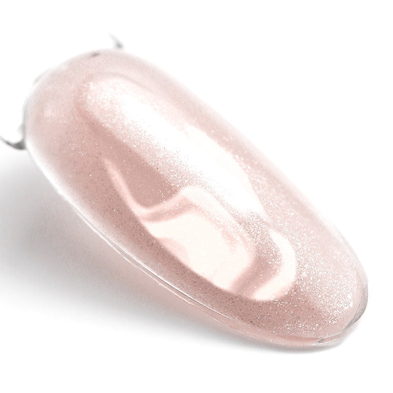 Pearlux Builder Gel - Warm Blush - 15ml - Crystal Nails - nuanță pe tips