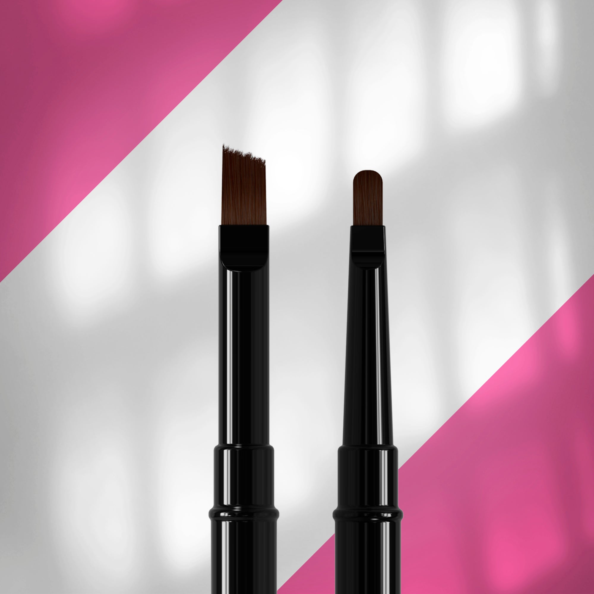 Pensulă dublă EXPERT pentru gel 7 mm / 9 mm (NBE-04/09) – Staleks