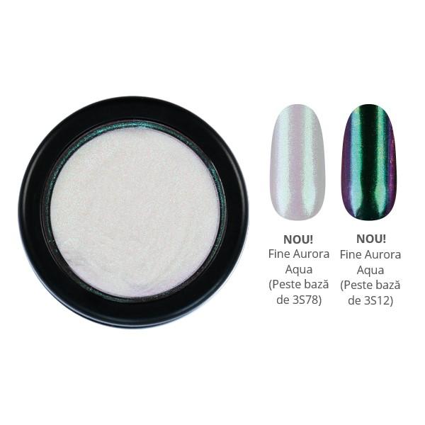Pigment Chromirror - Fine Aurora Aqua – Crystal Nails