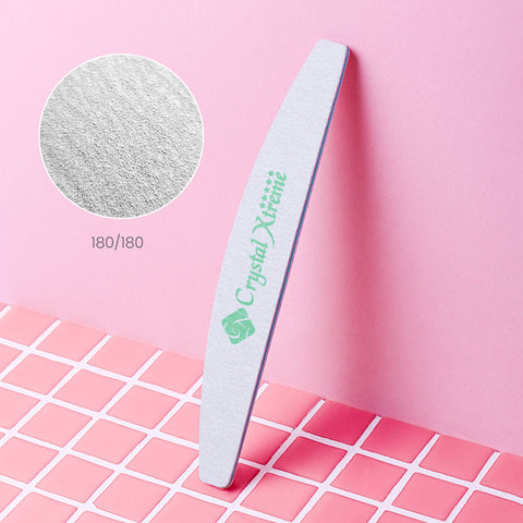 Pila Xtreme - 180/180 - Verde - Crystal Nails