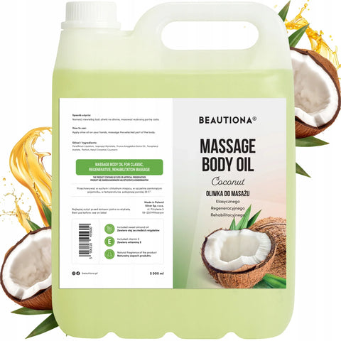 Ulei de masaj cu nucă de cocos 5L – Beautiona