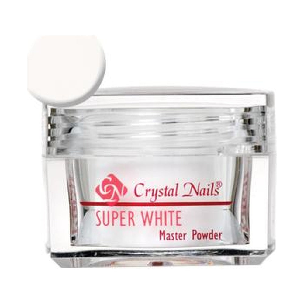 Praf Acrylic Master Powder - Super White - Crystal Nails