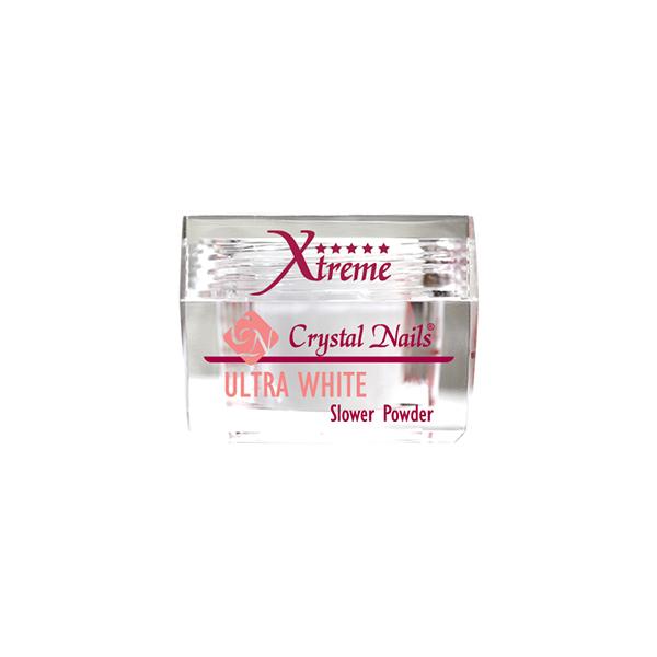 Praf Acrylic Slower Powder - Xtreme Ultra White- OUTLET – Crystal Nails
