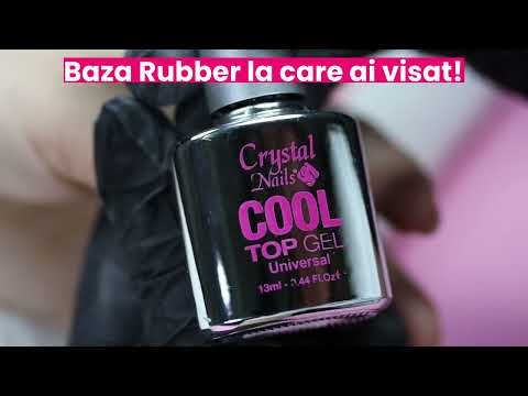 Compact Rubber Base Gel - Cover Pink - Crystal Nails